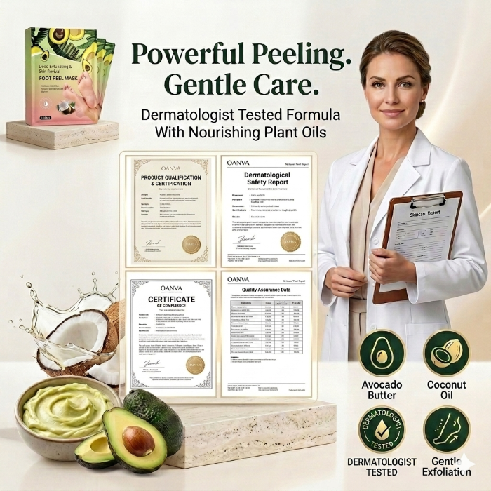 Bolejoy Foot Peel Mask | Deep Exfoliating Foot Mask to Remove Dead Skin & Calluses, Repair Cracked Heels for Silky Soft Feet