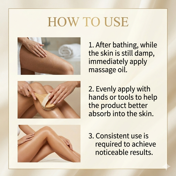 BOLEJOY Anti-Cellulite Massage Oil-Feel Confident in Your Skin Again-9YB