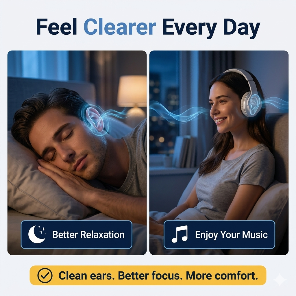 BOLEJOY Tinnitus Ear Drops - Have You EVER Deep Cleaned Your Ears?-9YB