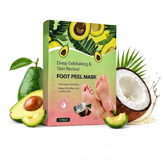 Bolejoy Foot Peel Mask | Deep Exfoliating Foot Mask to Remove Dead Skin & Calluses, Repair Cracked Heels for Silky Soft Feet