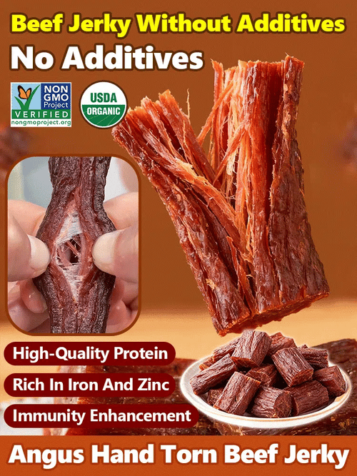 Add high-protein pure beef jerky-9YOE9