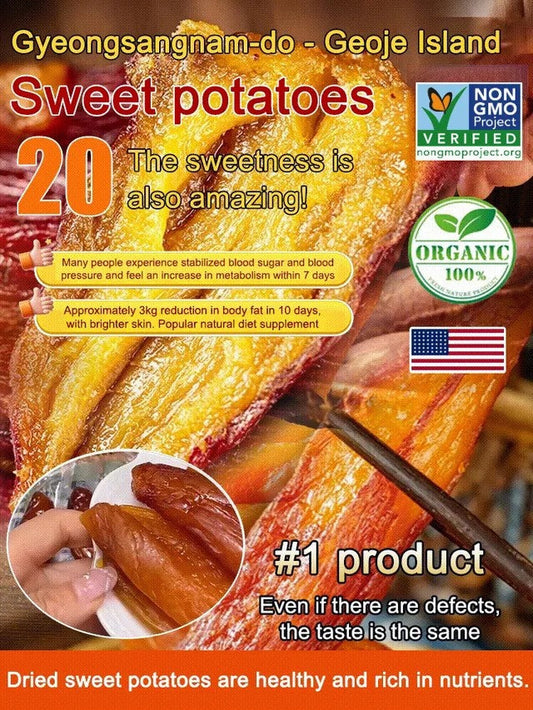 🍠Soft and Sweet Skin-On Dried Sweet Potato-9YOE9