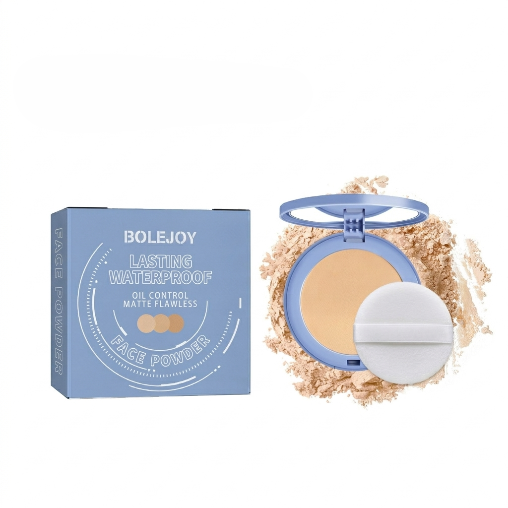 Bolejoy Flawless Blur Setting Powder - 24H Oil Control, Waterproof, Sweat-Proof, Matte Finish-9YB