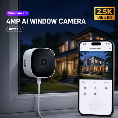 Peel & Stick Window Security Camera-9YB