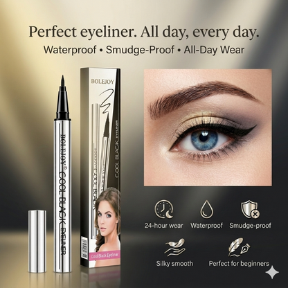Bolejoy Waterproof Liquid Eyeliner—Smudge-proof, Long-lasting-9YB