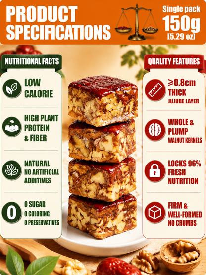 🍿Premium Jujube Walnut Snack Bars-9YOE9
