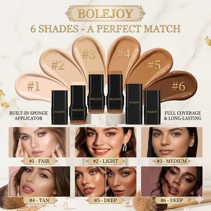 BOLEJOY Foundation Stick – Matches Your Skin, Not Just Covers It-9YB