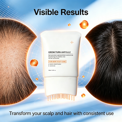 BOLEJOY Hair Growth Serum with Built in Brush for Hair Growth & Thickening Thicker Stronger Hair Strengthening Hair-9YB