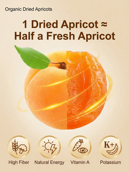 ✨California's high-quality dried Apricots.👨‍👩‍👧‍👦 Ideal shared snack for the whole familyOriginal-9YOE9