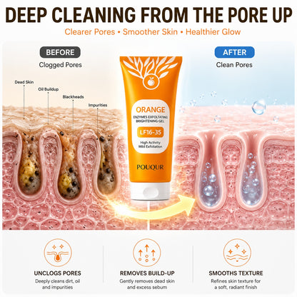 Instant Orange Peel Gel – Remove Dead Skin & Unclog Pores in Seconds-9YB