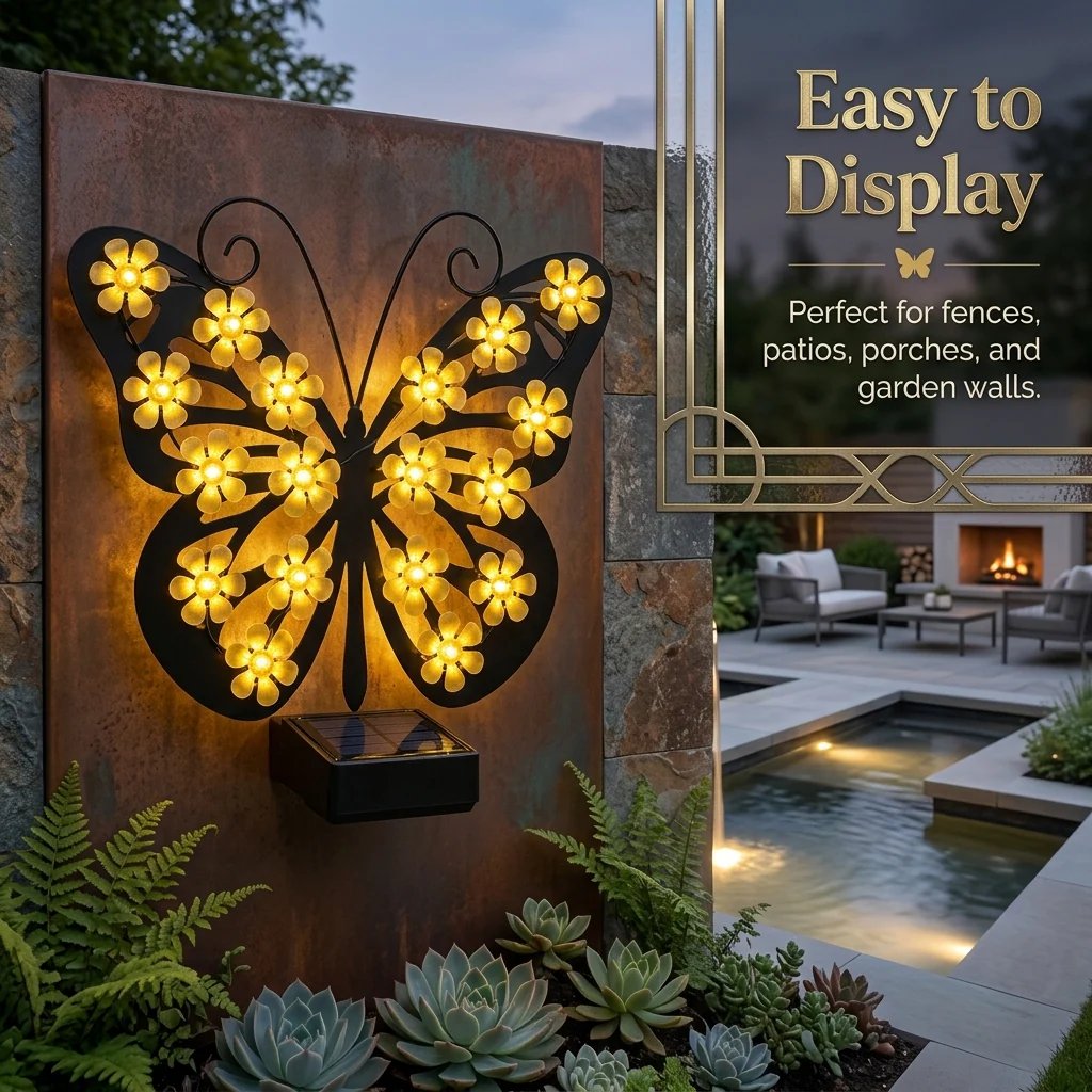 🦋Solar Butterfly Garden Light-9YOE9