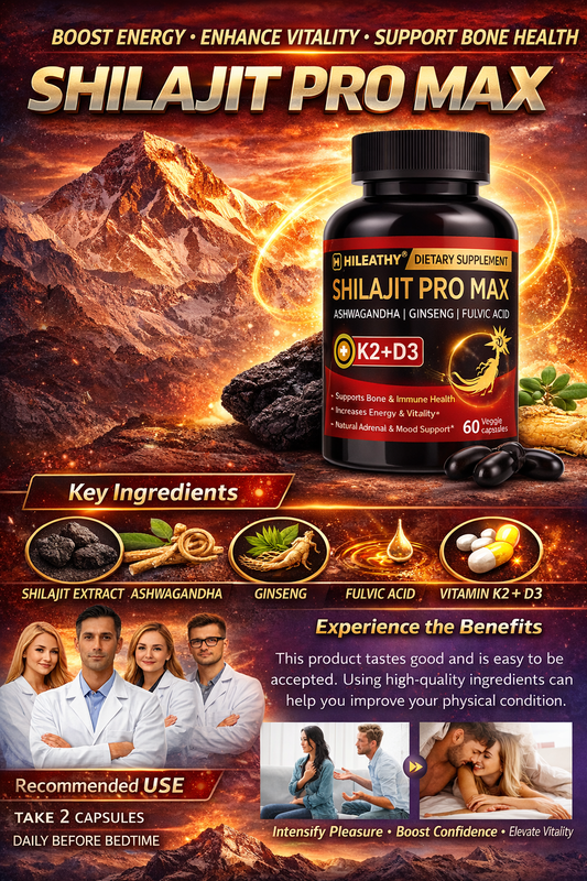 HIILEATHY Shilajit Pro Max is specially designed for men's daily use, enhancing their endurance, confidence and stamina.-9SLL