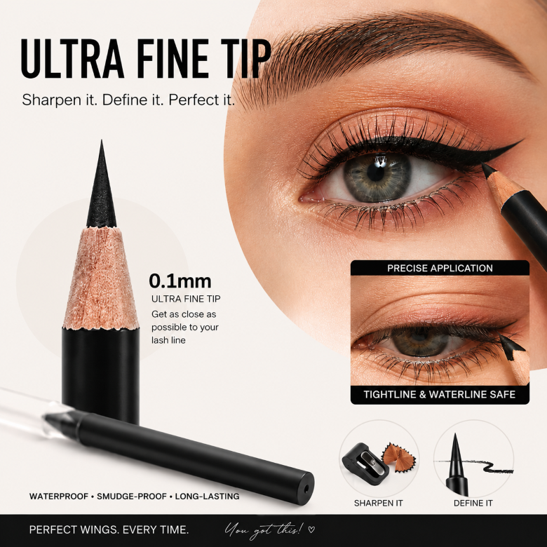 BOLEJOY EYELINER GEL PENCIL：Perfect Wings. Every Single Time.-9YB