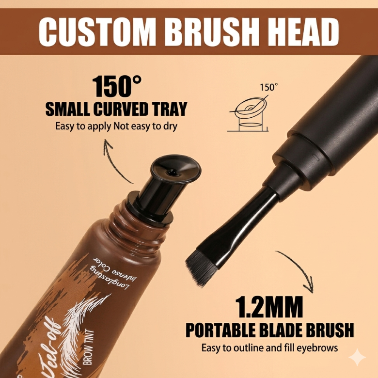 BOLEJOY Peel-Off Brow Tint ：Boldly bloom your beauty-9YB
