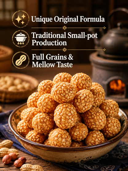 Sesame Coated Yam Peanuts. Original Flavor-9YOE9