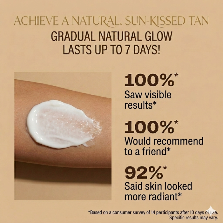 BOLEJOY Self Tanner Body Lotion：Natural Sunless Tan-9YB