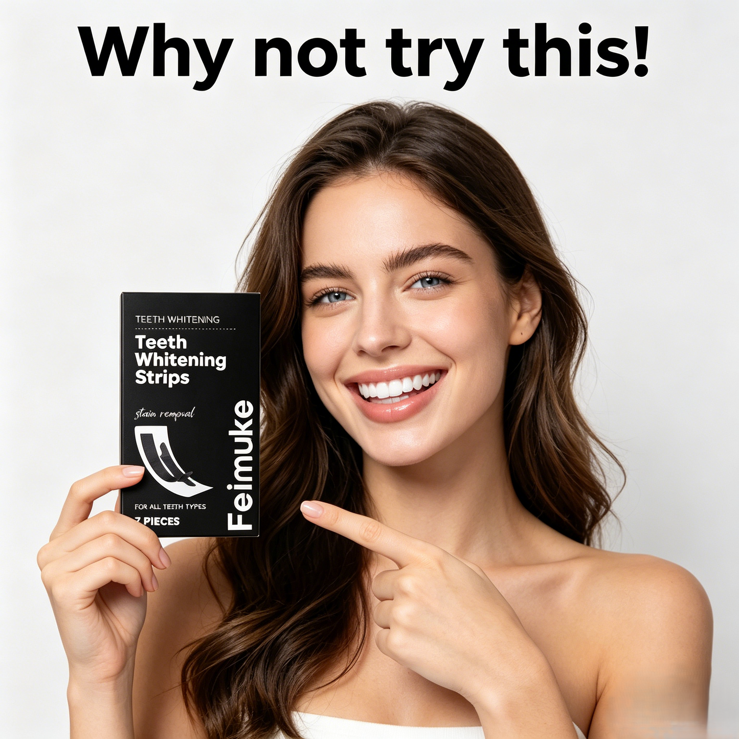 Charcoal Teeth Whitening Strips-9YB