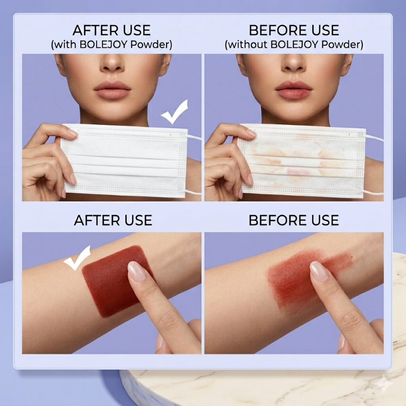 Bolejoy Flawless Blur Setting Powder - 24H Oil Control, Waterproof, Sweat-Proof, Matte Finish-9YB