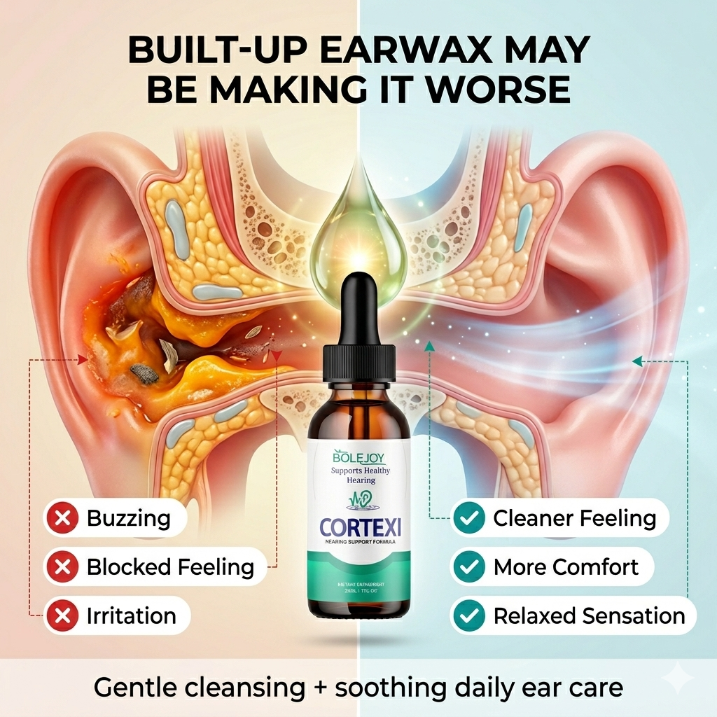 Bolejob ear drops relieve tinnitus, clean earwax, ear care-9YB