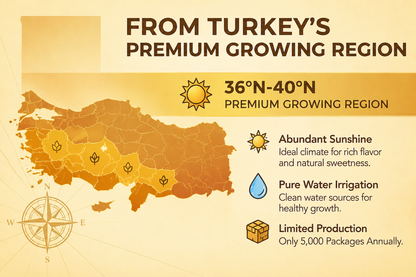 ✨From Turkey's golden fruit-growing region—a place where sunshine and sweetness meet.☀️--Family
