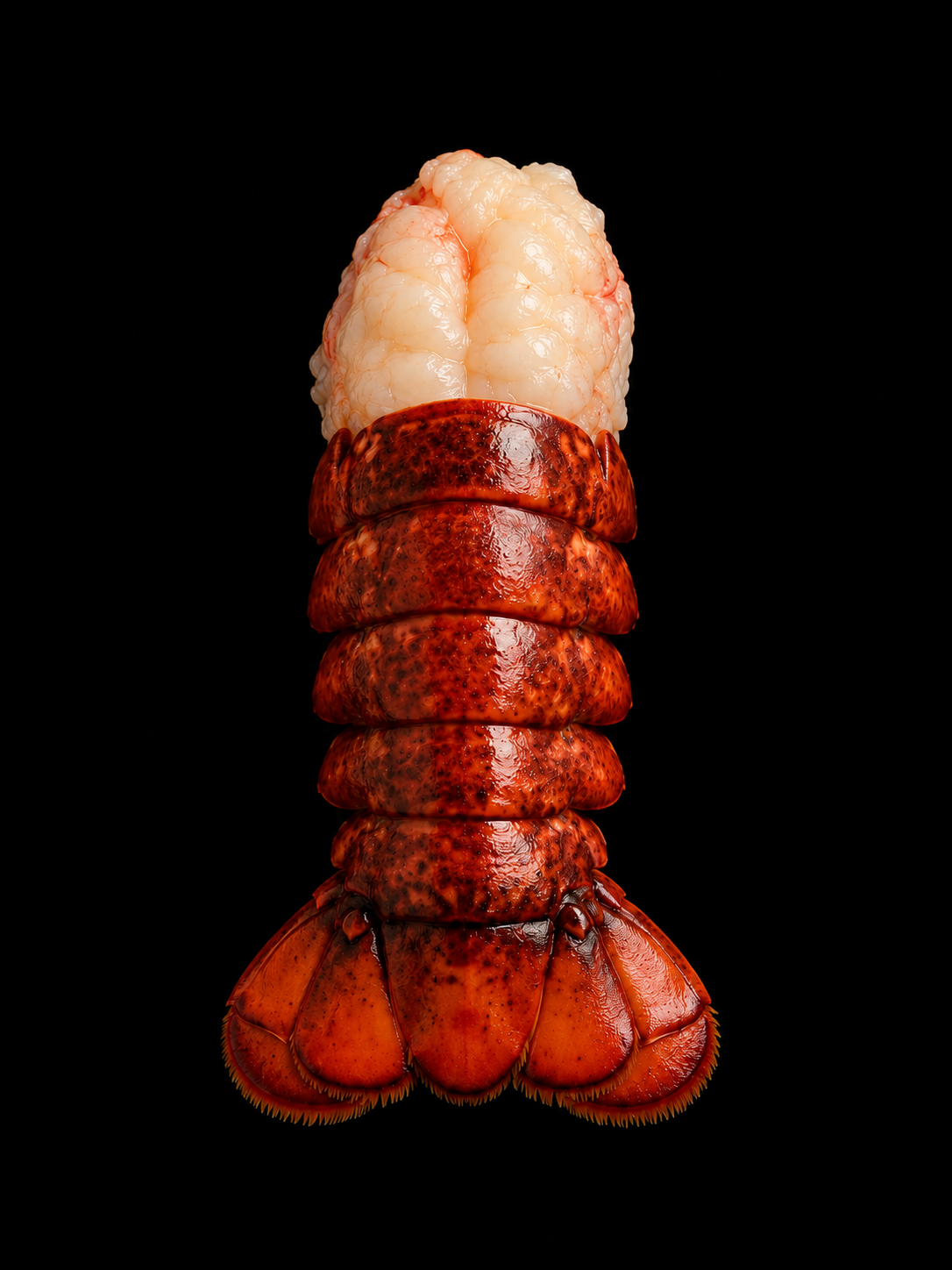 Fresh lobster tail meat with shell-9YOE9