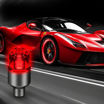 Smart RGB Tire Valve Lights – Motion-Sensing, Waterproof, Easy Install-9YB