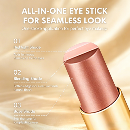 3-in-1 Eyeshadow Stick | One Swipe Gradient Eye Makeup for Beginners-9YB