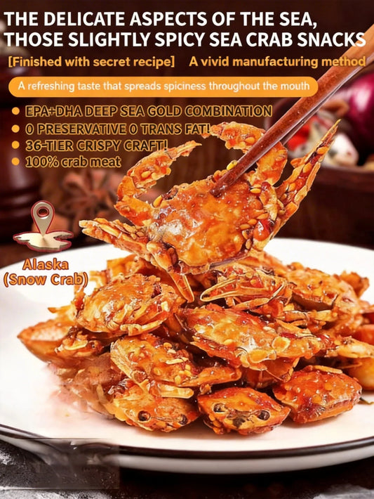 🦀Alaskan Snow Crab Ready-to-Eat Crispy Crab-9YOE9