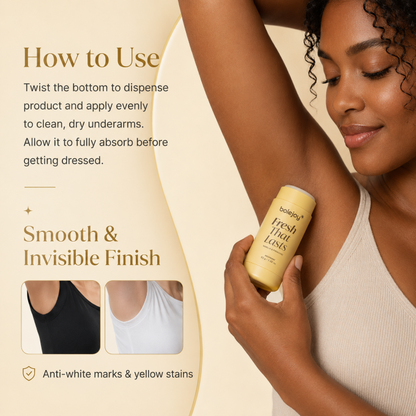 BOLEJOY Deodorant Vanilla & Pistachio Fresh That Lasts -9YB