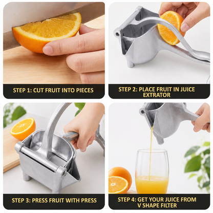 Hand Juicer Squeezer - Portable Multifunctional Manual Fruit Juicer-9YB