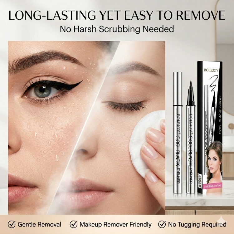 Bolejoy Waterproof Liquid Eyeliner—Smudge-proof, Long-lasting-9YB