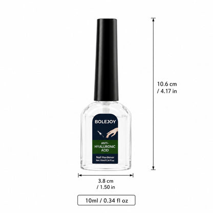 BOLEJOY Hyaluronic Acid Nail Hardener for Weak, Brittle & Dull Nails-9YOE9
