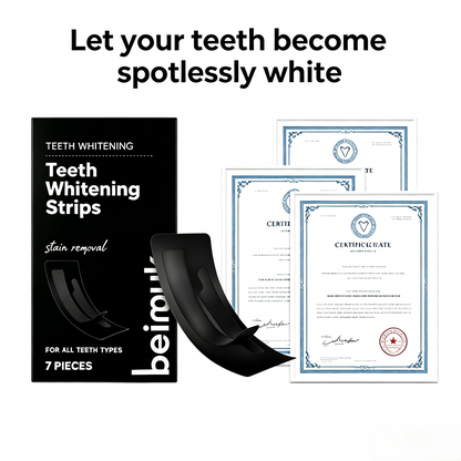 Charcoal Teeth Whitening Strips-9YB