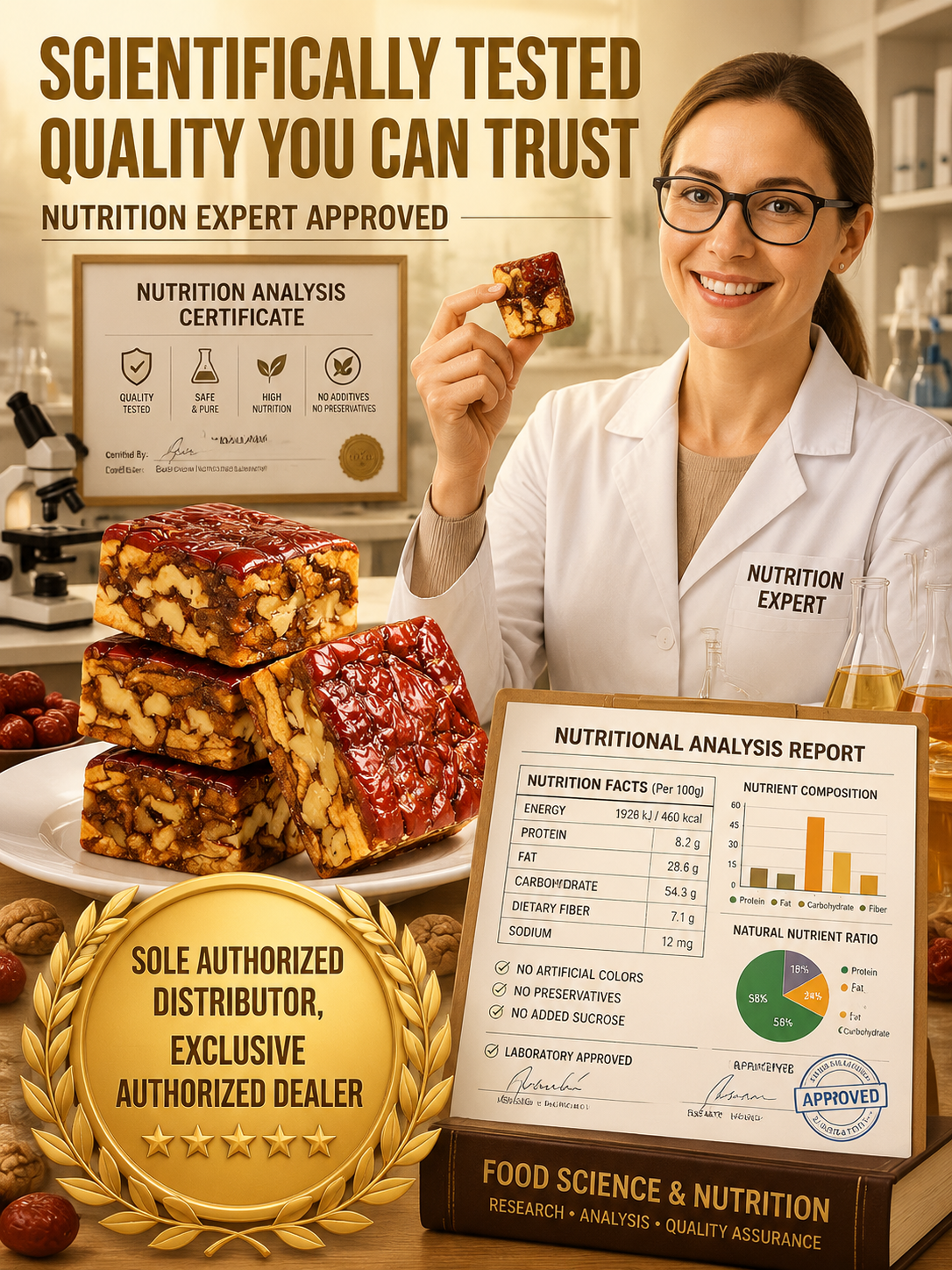 🍿Premium Jujube Walnut Snack Bars-9YOE9
