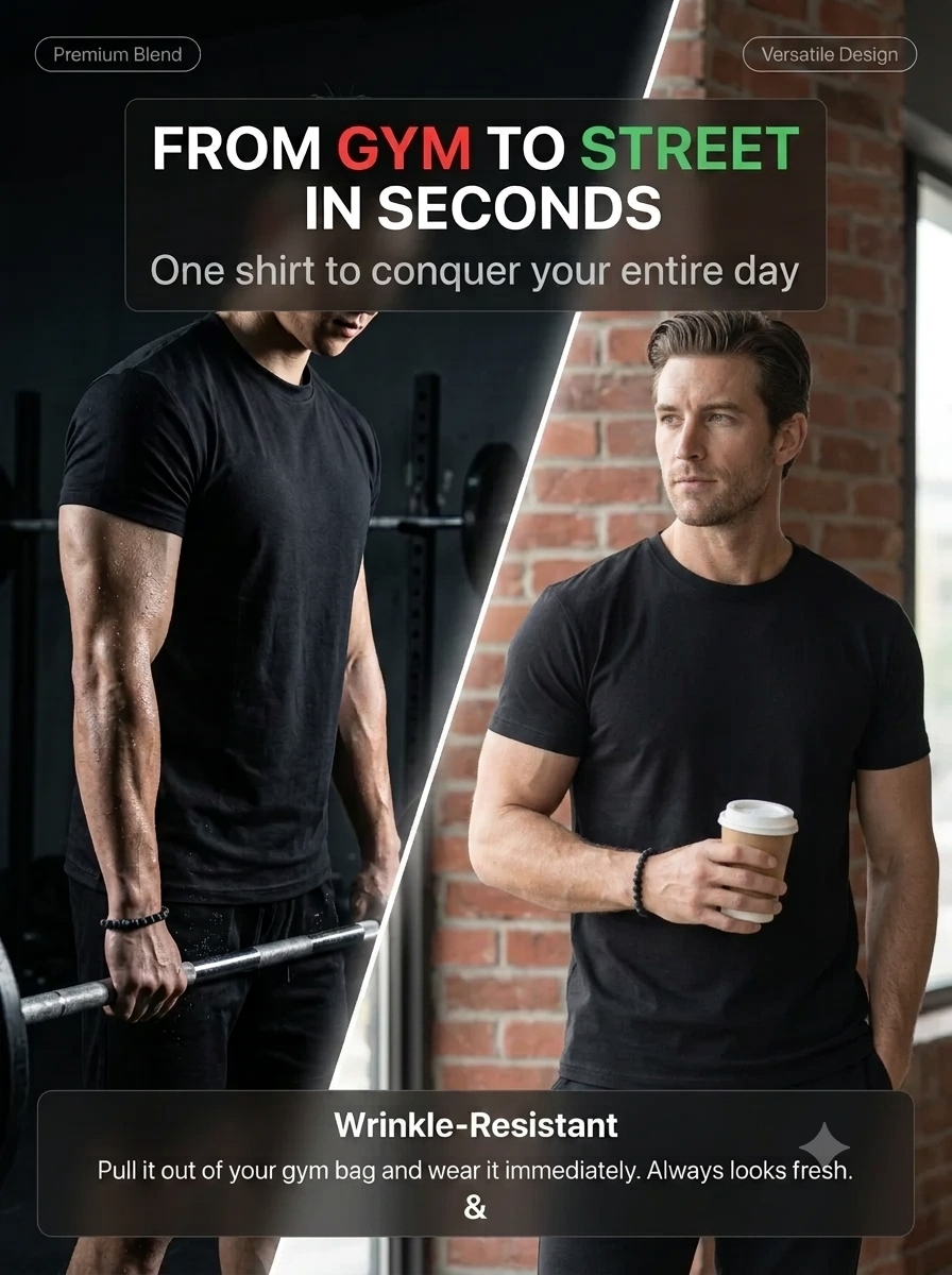 🏆💪A must-have for fitness enthusiasts to show shoulder width and muscle slimming short sleeves-9YOE9