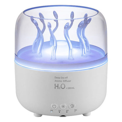 Rotating Seaweed Aroma Diffuser & Cool Mist Humidifier-9YOE9