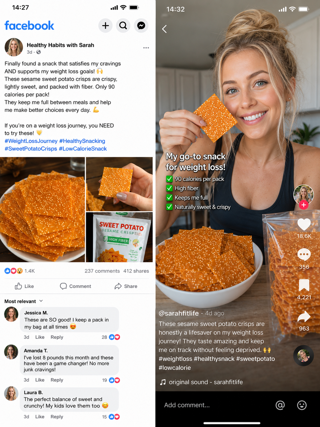 🍠Classic Large Sweet Potato Chips – Crispy Handmade Sweet Potato Snack with Natural Flavor-Family