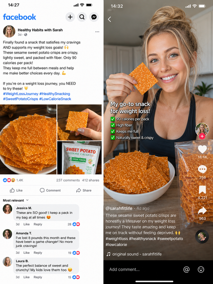 🍠Classic Large Sweet Potato Chips – Crispy Handmade Sweet Potato Snack with Natural Flavor-Family