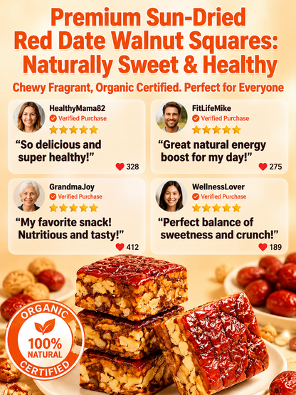 🍿Premium Jujube Walnut Snack Bars-9YOE9