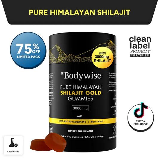 Be Bodywise by Root Labs Pure Himalayan Shilajit Gummies-918