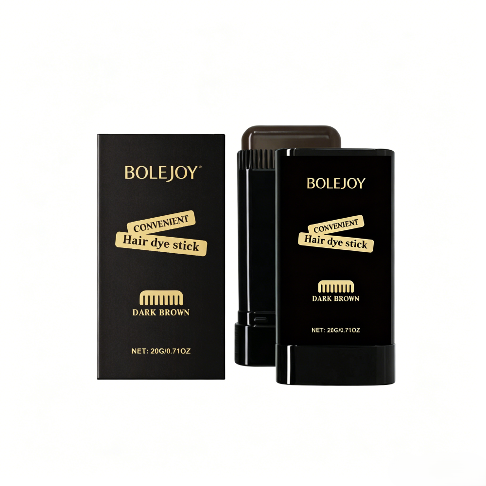 BOLEJOY Instant Gray Hair Touch-Up Stick – Quickly Cover White Roots & Hairline Gaps, Long-Lasting Waterproof Color-9YB