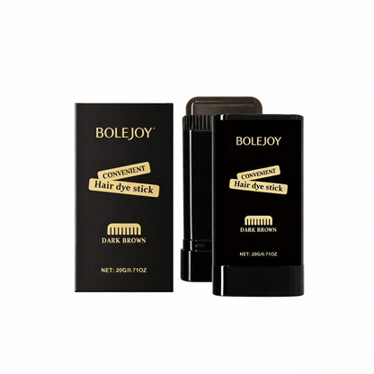 BOLEJOY Instant Gray Hair Touch-Up Stick – Quickly Cover White Roots & Hairline Gaps, Long-Lasting Waterproof Color-9YB