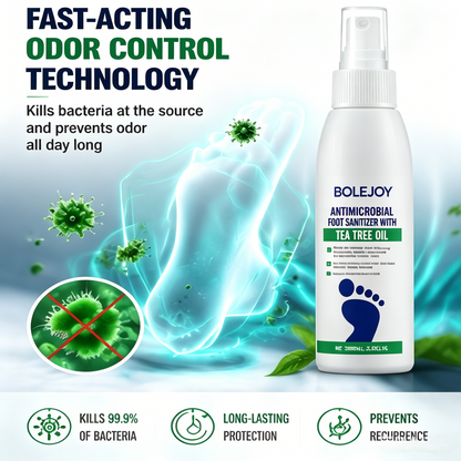 Tea Tree Foot Spray – Eliminates Odor, Fights Fungus & Refreshes Feet Instantly-9YB